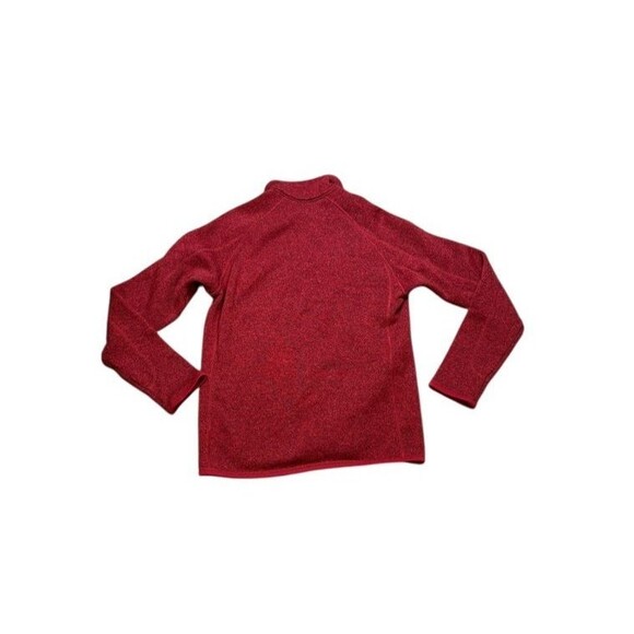 Patagonia Better Sweater Mens Size Small Red Heather Outdoors Quarter Zip Hiking - Picture 3 of 6